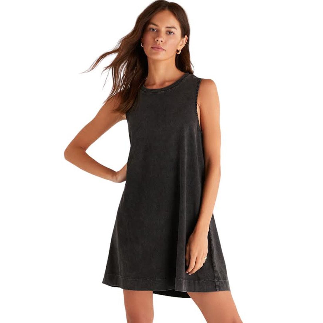 Sloane Jersey Denim Dress