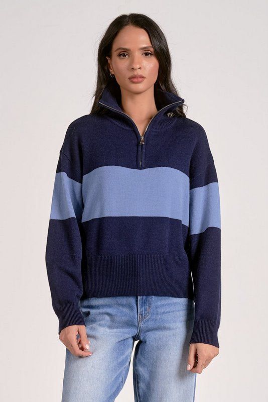 Elan 1/4 Zip Rugby Sweater