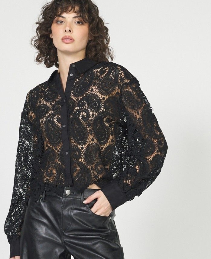 Dear John Suzette Lace Top
