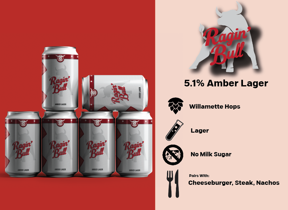 Ragin' Bull Amber Lager 6pk