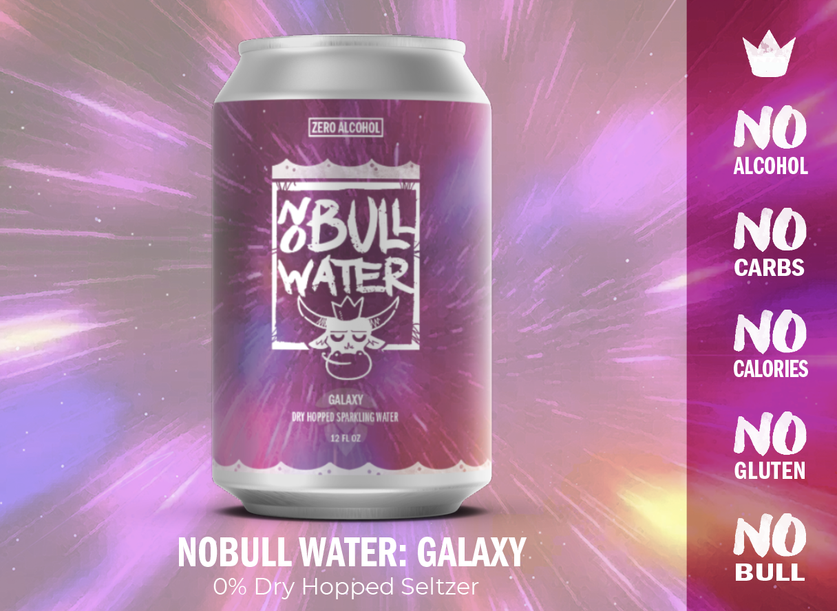 NoBull Water : Galaxy 6pk