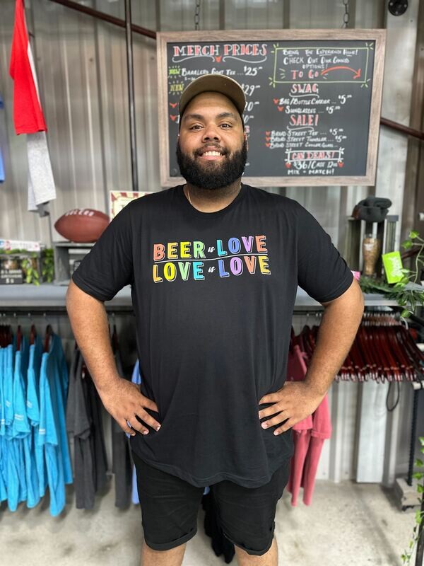 Beer Is Love Tee Med