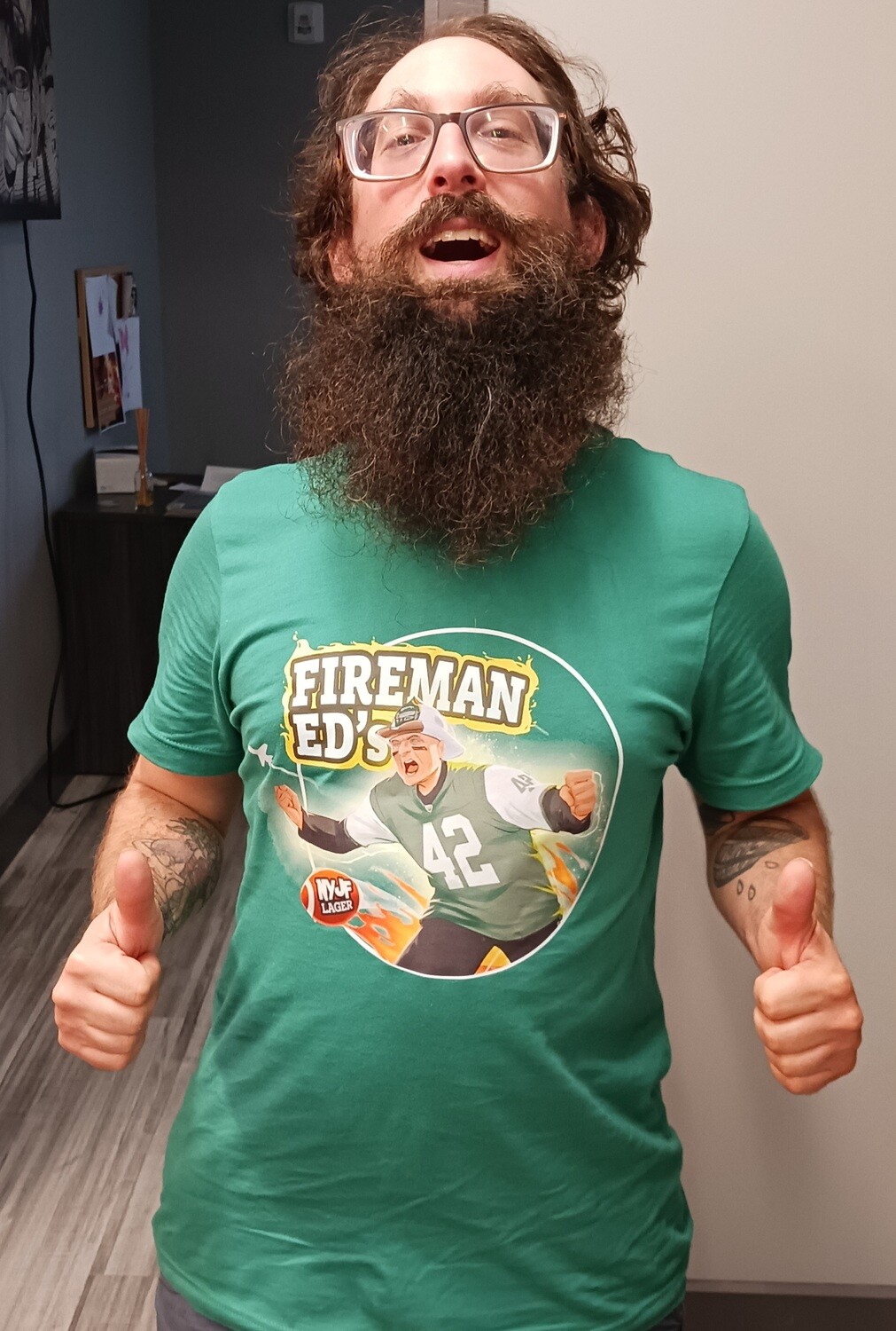Fireman Ed T-shirt Med