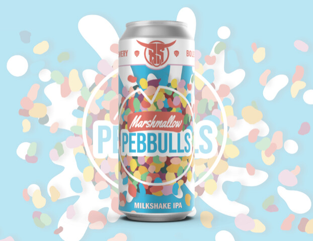 Marshmallow Juicy Pebbulls 4pk