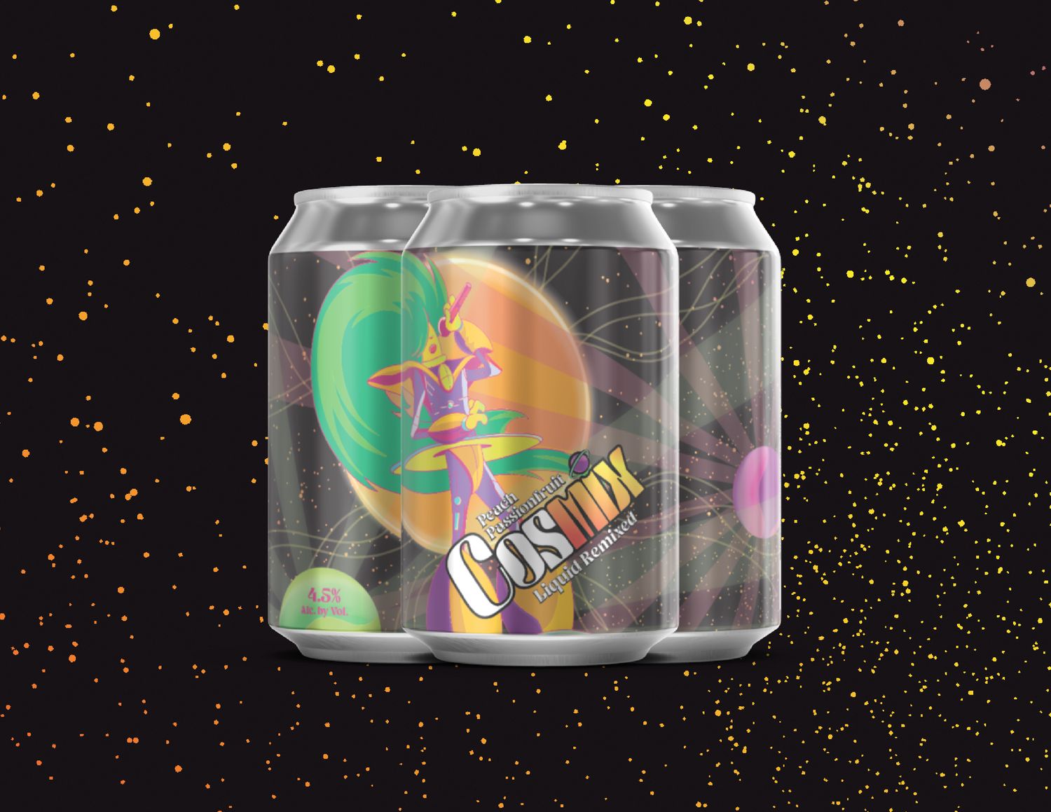Cosmix: Peach Passionfruit | 4pk