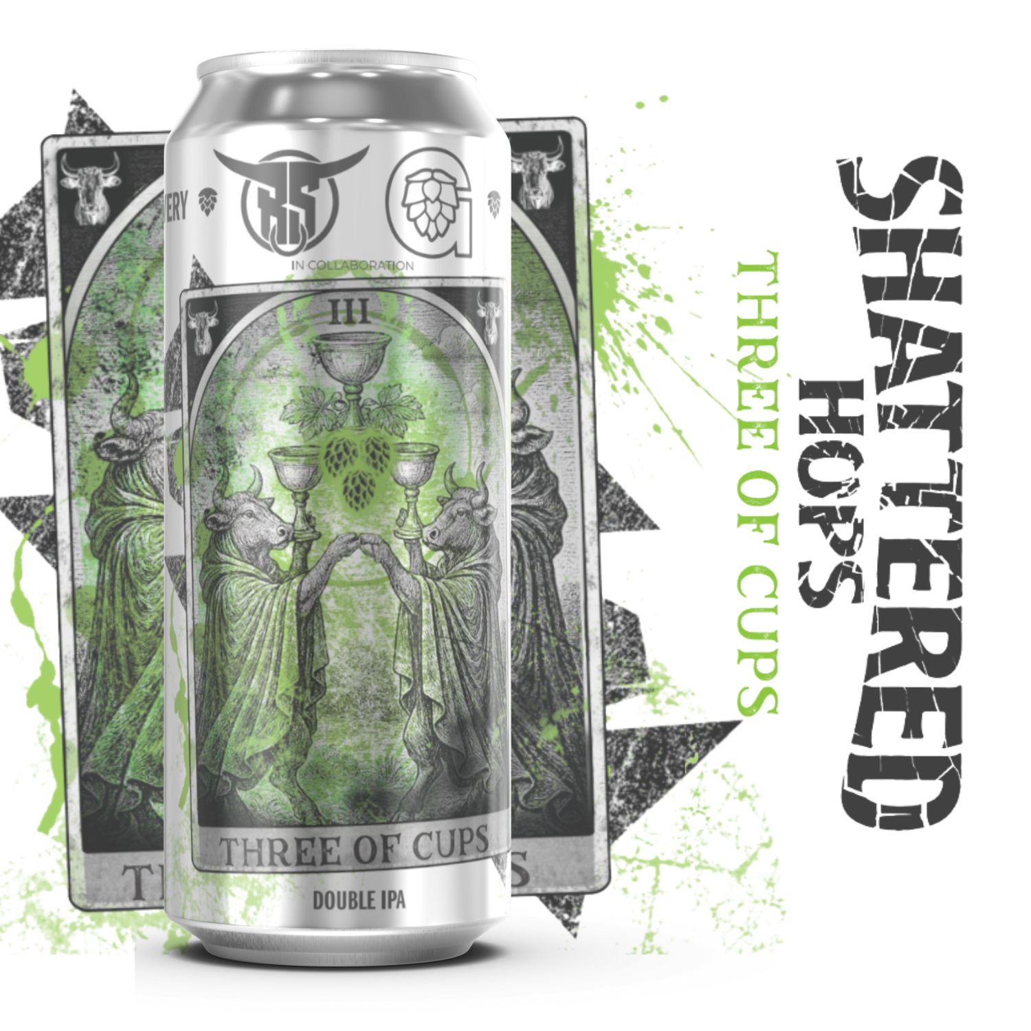 Shattered Hops - &quot;Three Of Cups&quot; | 4pk
