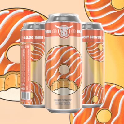 Krispy Kow: Orange Cream Pop Donut | 4pk