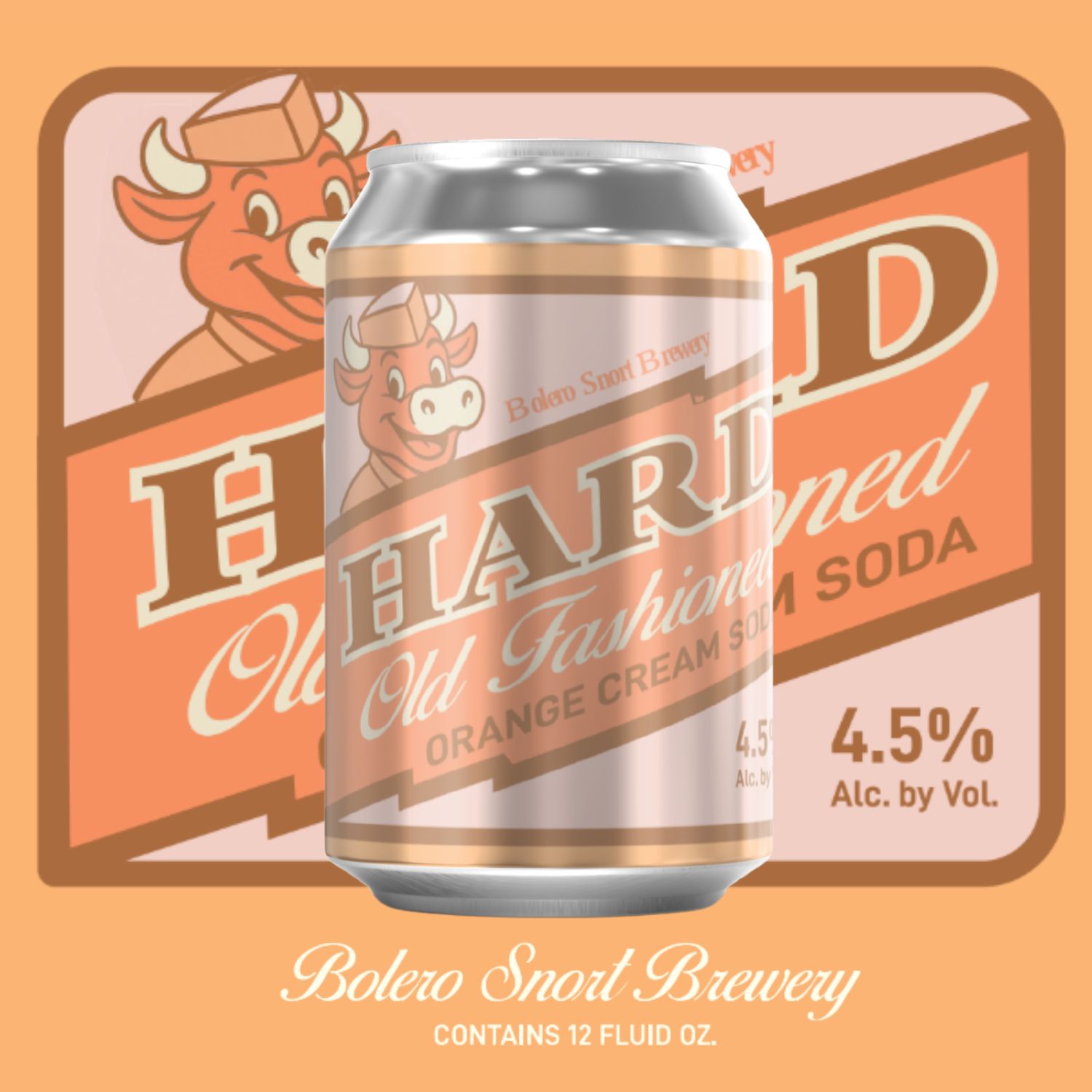 Hard Orange Soda | 4pk