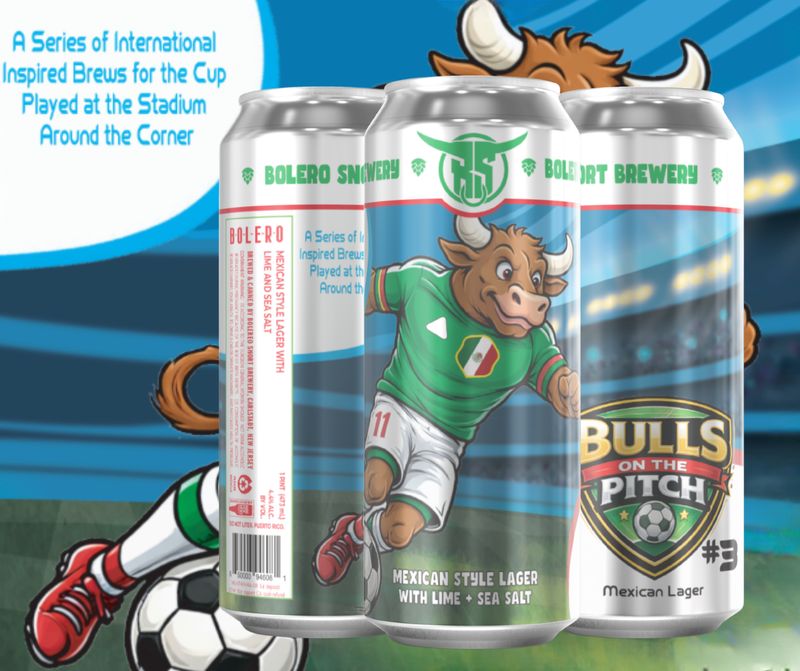 Bulls On The Pitch #3: Mexican Lager | 4pk