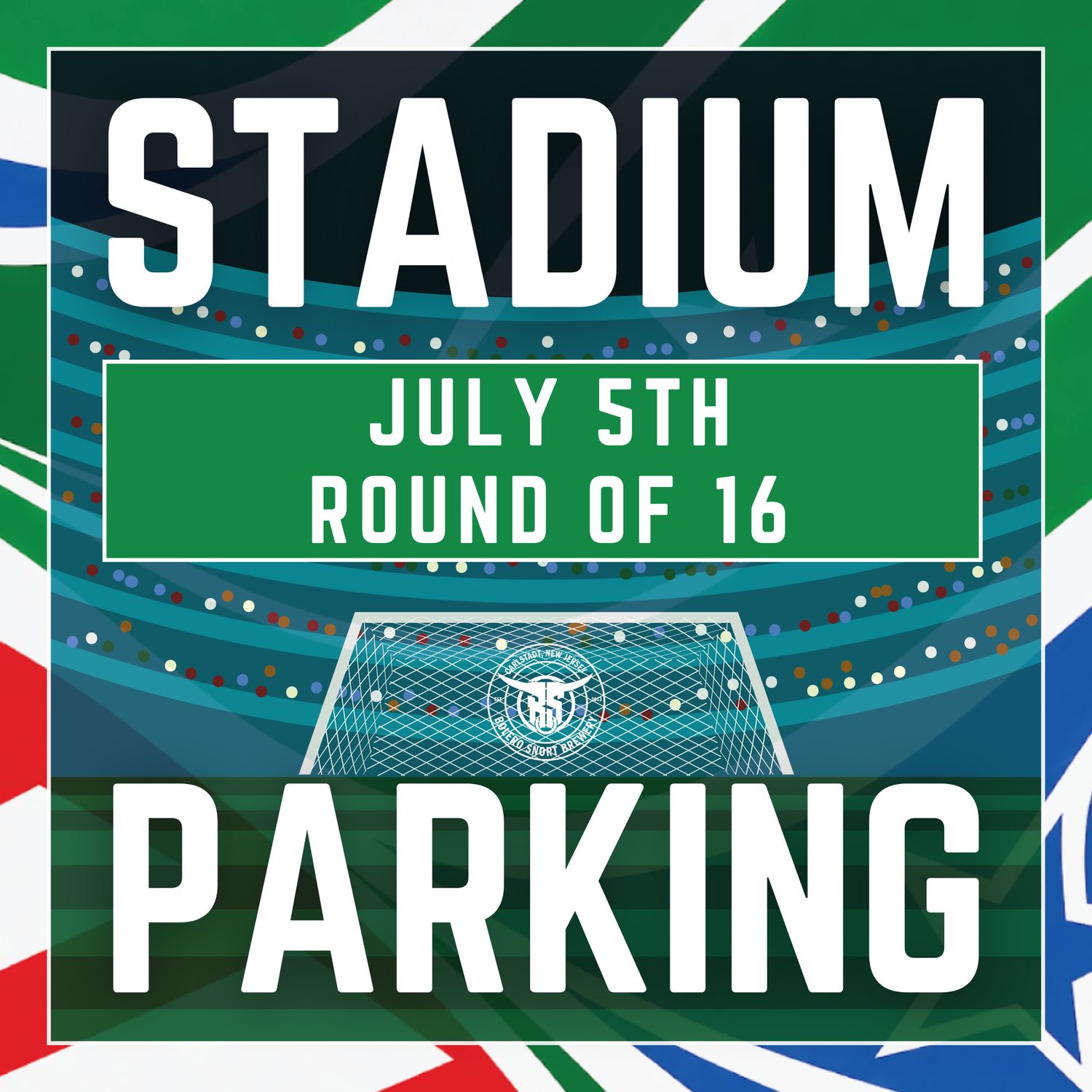 7/5 Paid Reserved Parking Spot | Round Of 16 7/5 Paid Reserved Parking Spot | Round Of 16