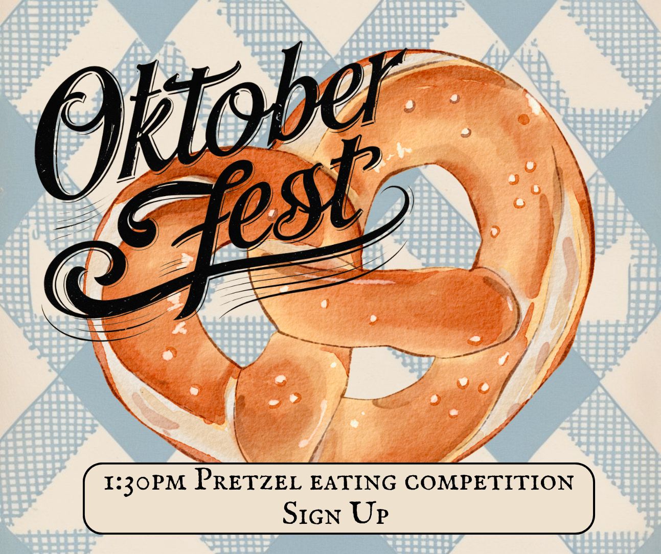 Official Oxtoberfest Pretzel Eating Competition | 9/12 Official Oxtoberfest Pretzel Eating Competition | 9/12