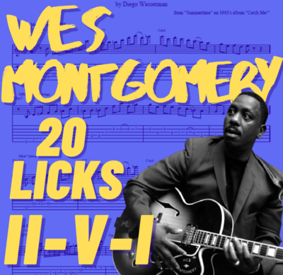 20 Wes Montgomery 2-5-1 Licks with TABS