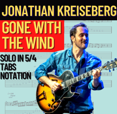 Jonathan Kreisberg - Gone with the wind (Transcription)