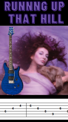 Kate Bush - Running Up That Hill with Tabs for Guitar Pro