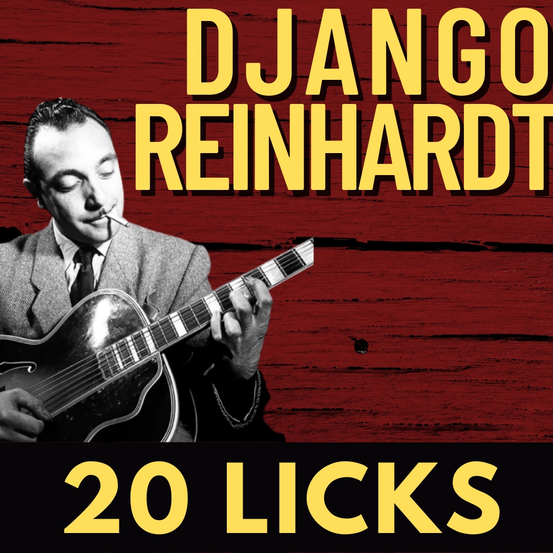 20 Django Reinhardt 2-5-1 Licks with TABS