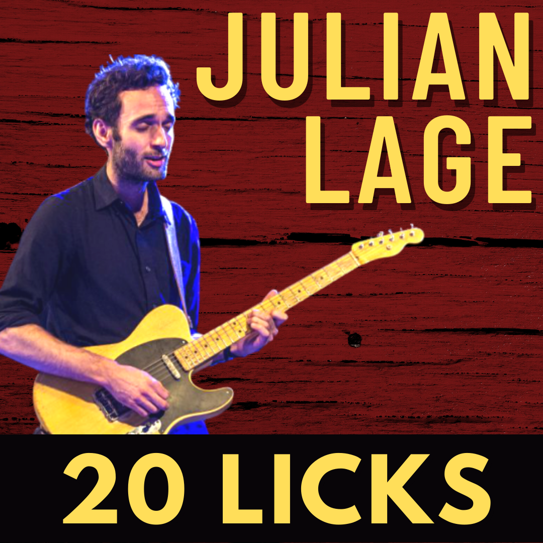20 Julian Lage 2-5-1 Licks with TABS