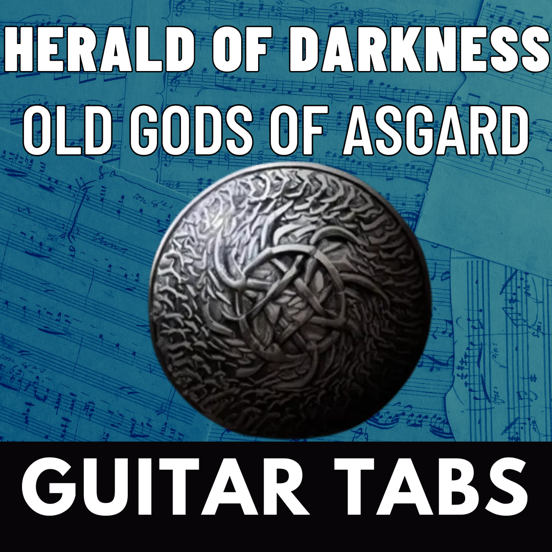 Herald Of Darkness by Old Gods Of Asgard TABS &amp; GP