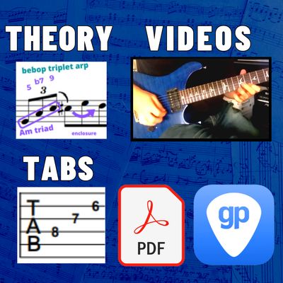 20 Julian Lage 2-5-1 Licks with TABS
