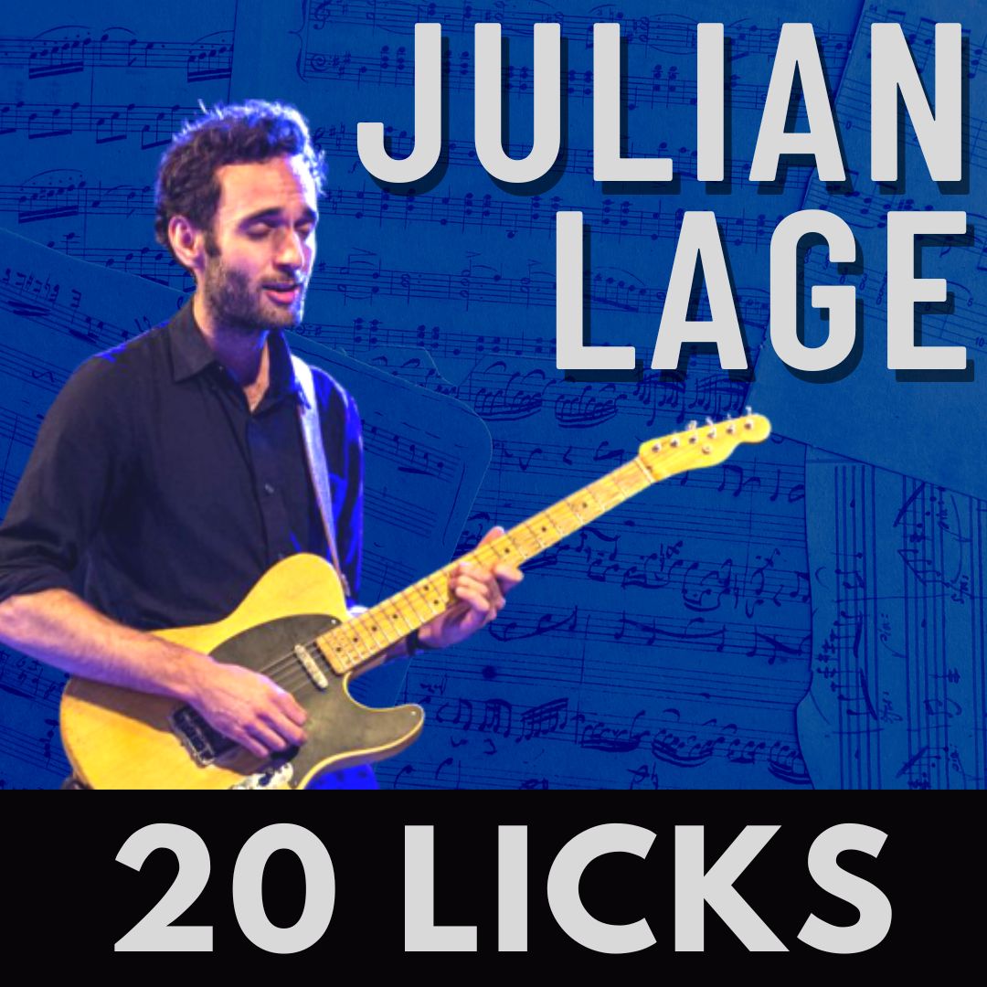 20 Julian Lage 2-5-1 Licks with TABS