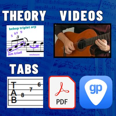 20 Django Reinhardt 2-5-1 Licks with TABS