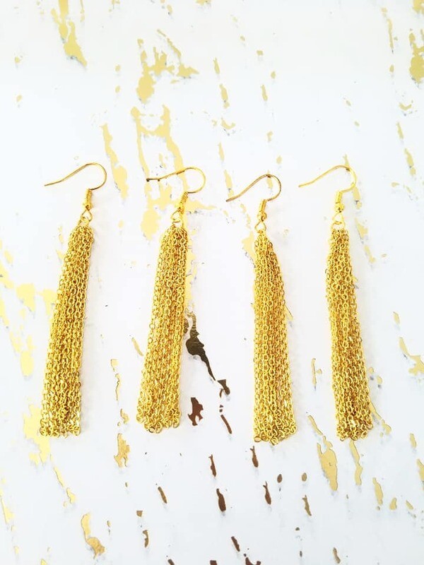 Chain Earrings (Gold &amp; Silver)