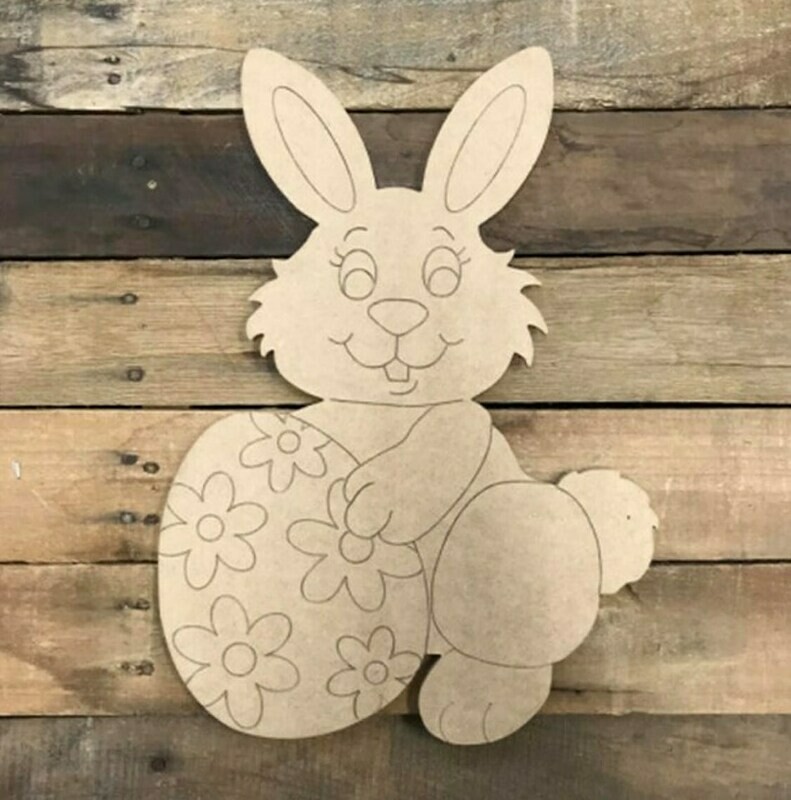 Paint by Line Easter Bunny 10"
