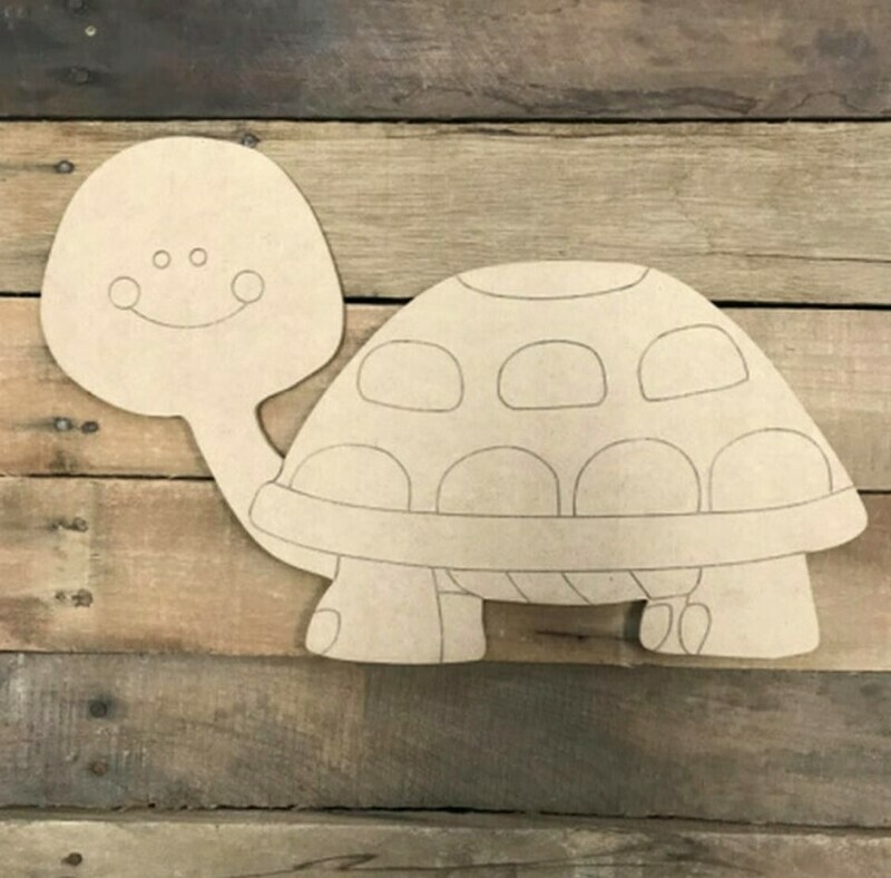 Paint by Line Turtle 10"
