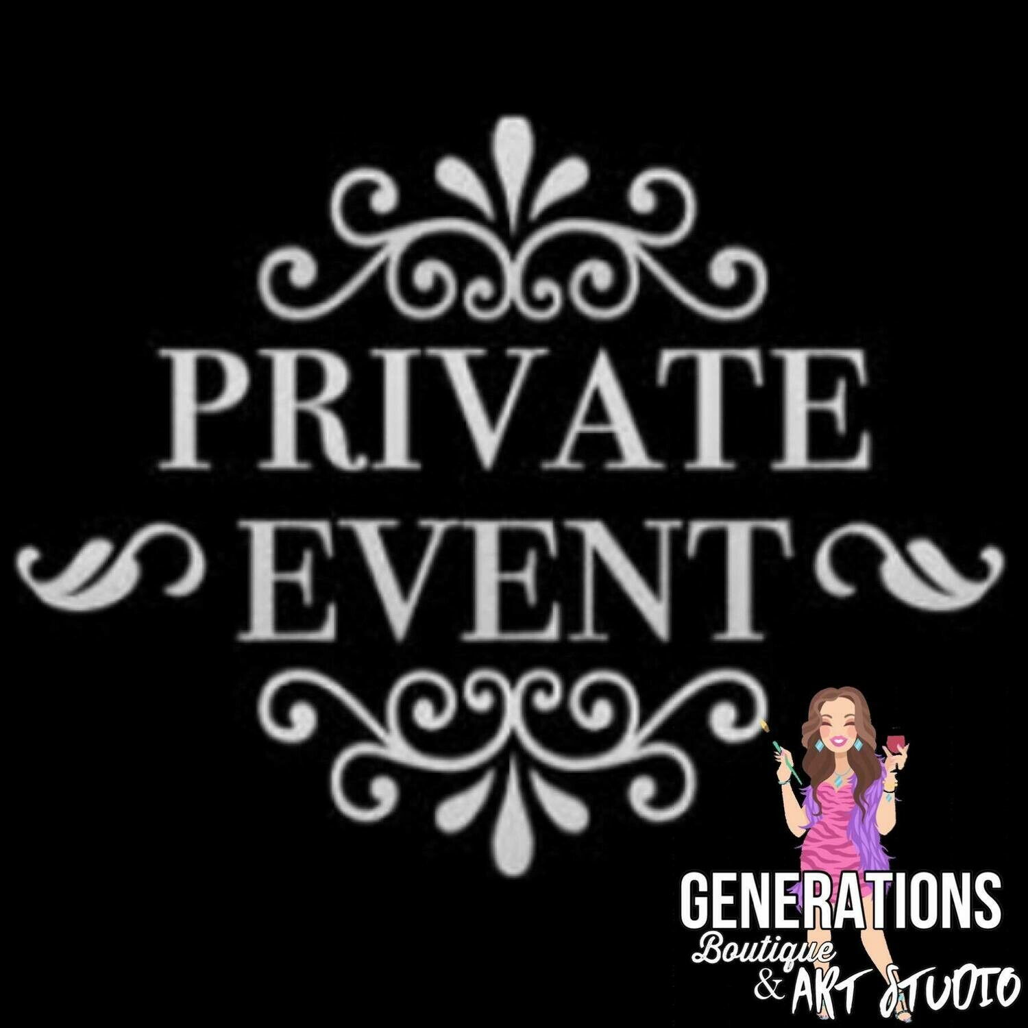 Private Party Paint and Sip Private Party Paint and Sip