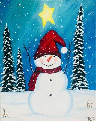 Let it Snow! Paint and Sip January 5th