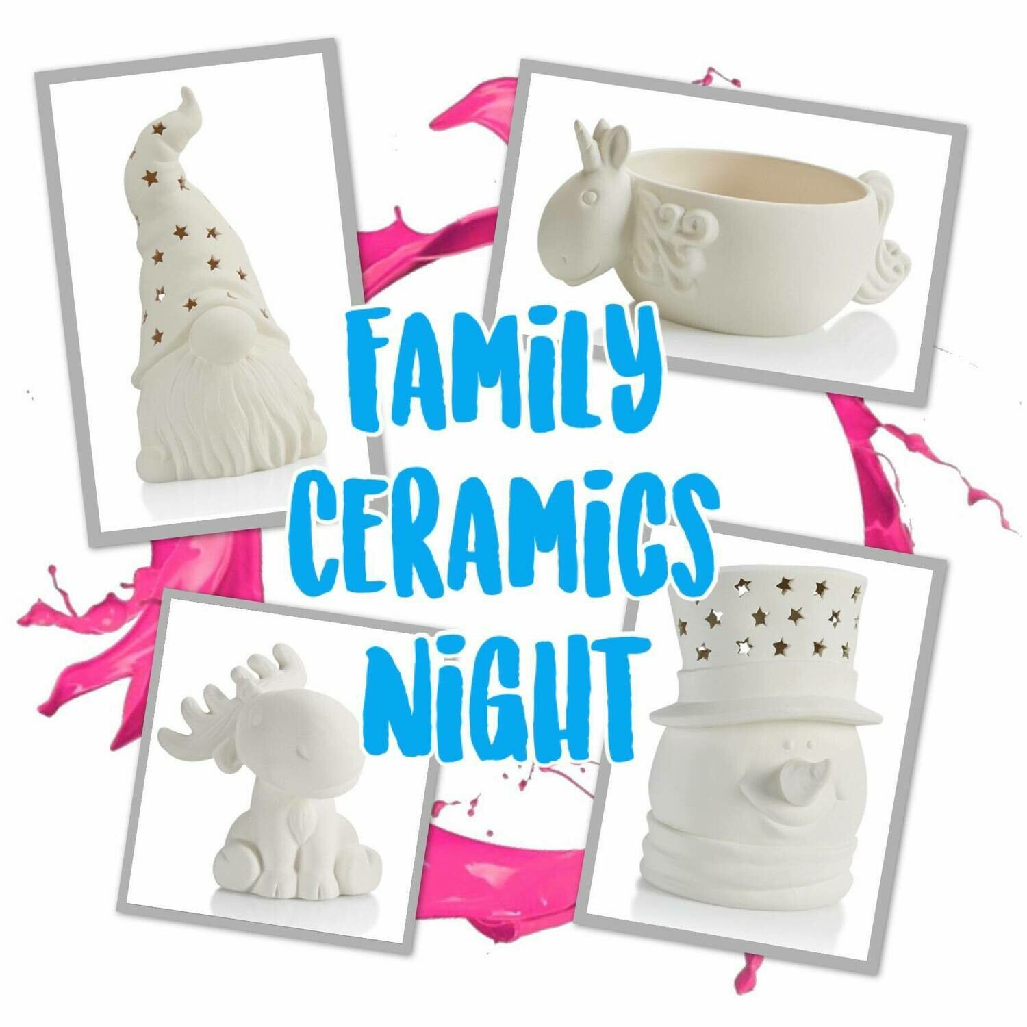 Family Ceramics In Studio Night January 29th Family Ceramics In Studio Night January 29th