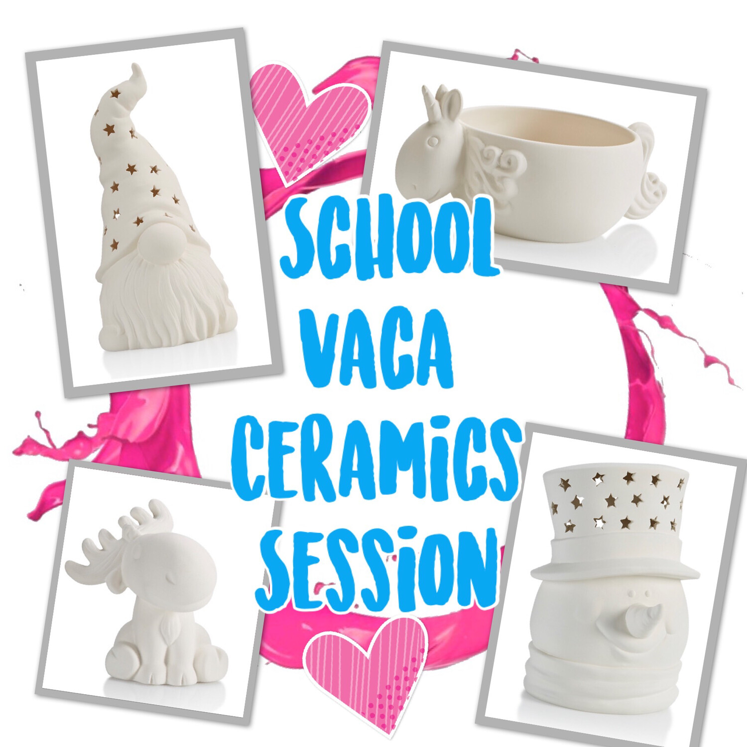 School Vaca Ceramic Session April 19th