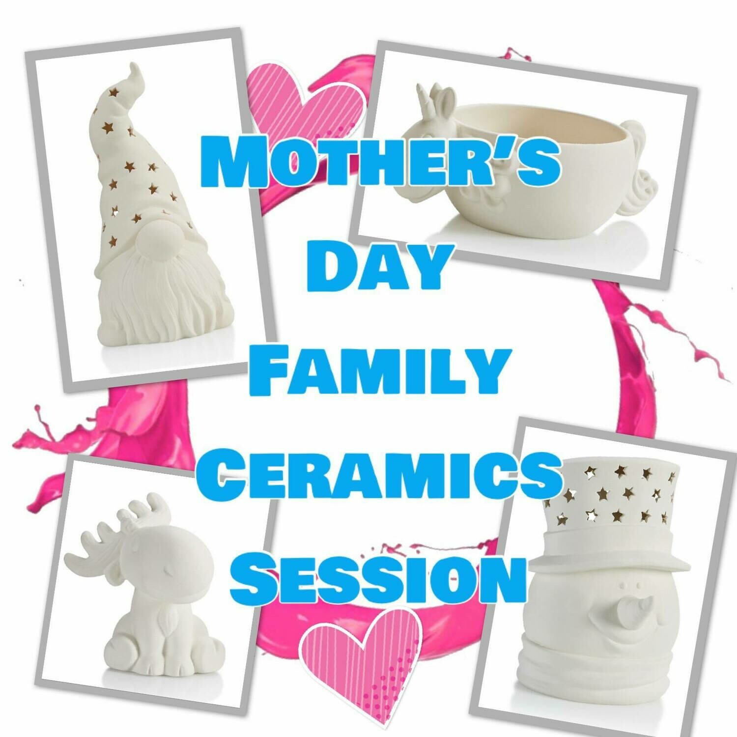 Mother's Day Family Ceramics Session Mother's Day Family Ceramics Session