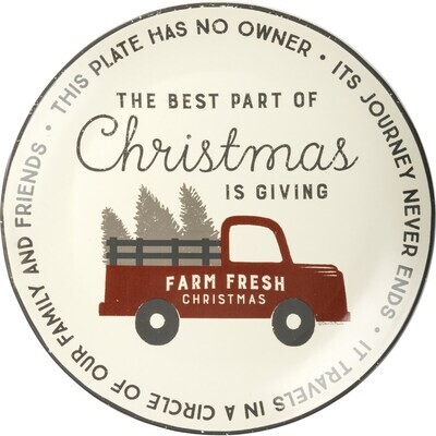 Giving Plate - The Best Part Of Christmas
