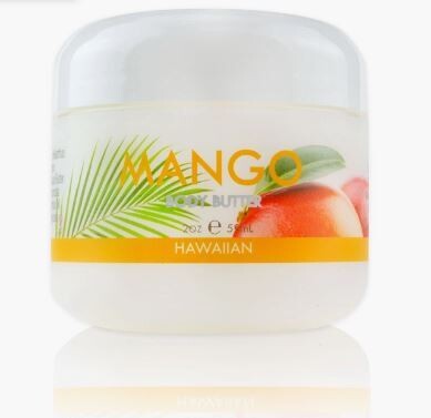 Mango Body Butter with Aloe, Mac. Nut & Coconut Oil 2 oz