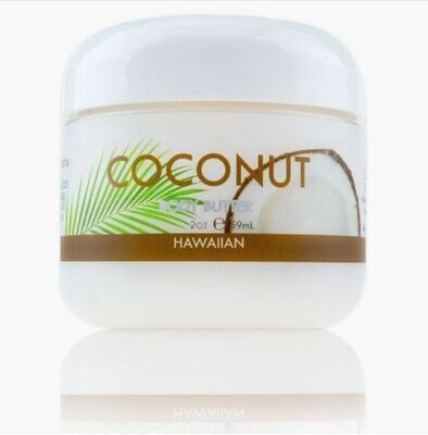 Coconut Body Butter with Aloe, Macadamia Nut & Coconut Oil 2 oz