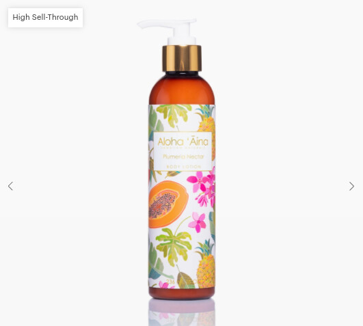 Aloha 'Aina - Plumeria NectarBody Lotion 8 oz.
