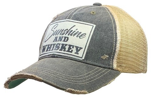 Sunshine and Whiskey Trucker Hat
