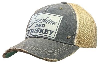 Sunshine and Whiskey Trucker Hat
