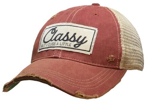 Classy But I Cuss A Little Trucker Hat
