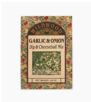 WILDWOOD Garlic and Onion, Dip and Cheese ball Mix
