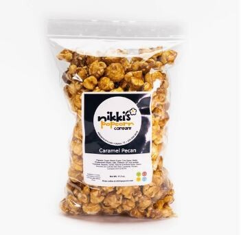 Nikki's Gourmet Popcorn - Caramel Pecan