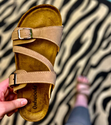 Jandals Comfy Sandals Taupe