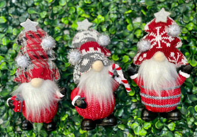 Christmas Gnome Figurines
3 Styles