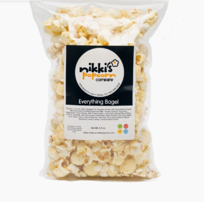 Nikki's Gourmet Popcorn - Everything Bagel