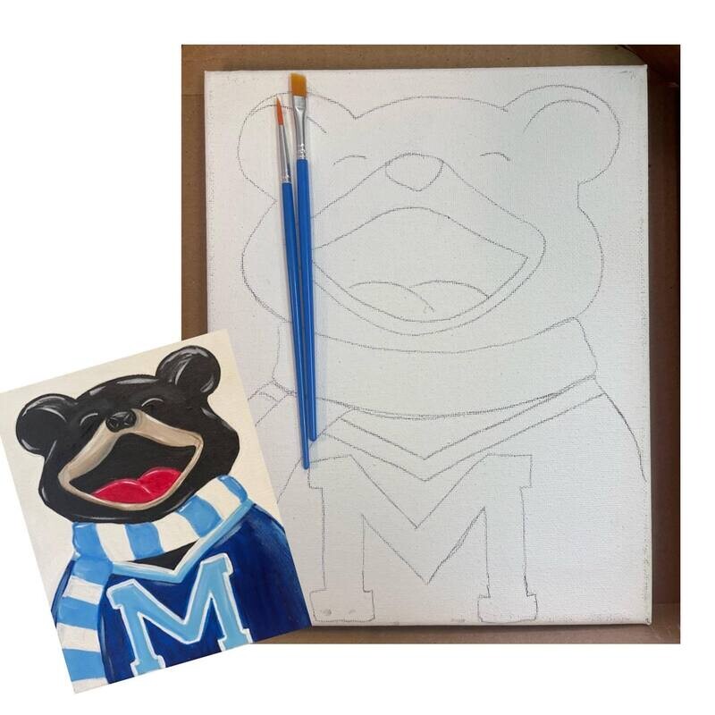 Paint Kit Maine Black Bear
