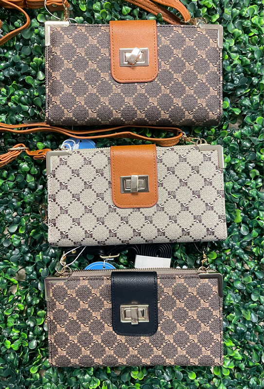 Crossbody Wallet Clutch - 3 Colors
