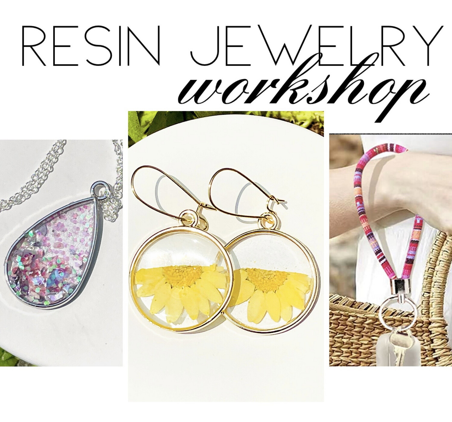 Resin jewellery shop workshop