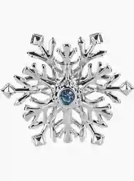 Spinning Snowflake Charm
