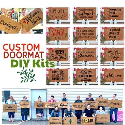 Custom Doormat DIY Kit - Local Pick Up