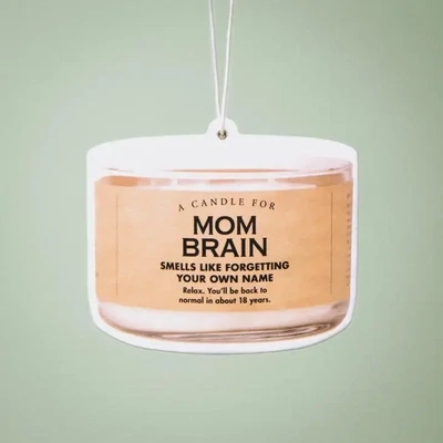 Funny Car Air Freshener - Mom Brain Soggy Cheerios Scented